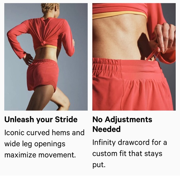 Hotty Hot Low-Rise Lined Short 4" Serene Blue EUC Size 6 no rips tears or stains - Picture 9 of 11